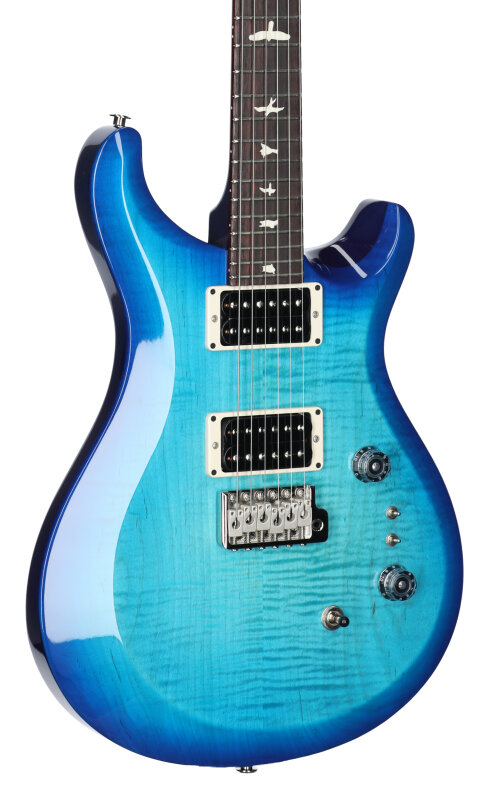 PRS Paul Reed Smith S2 Custom 24-08 Limited Edition Electric Guitar, Makena Blue, Full Left Front