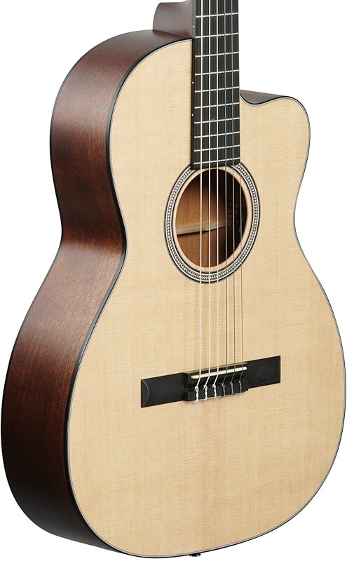 Martin 000C12-16E Nylon Acoustic-Electric Classical Guitar (with Soft Shell Case), New, Full Left Front