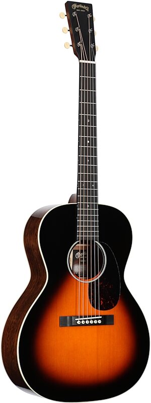 Martin CEO7 Sloped Shoulder 00 14-Fret Acoustic Guitar (with Case), Autumn Sunset Burst, Full Left Front