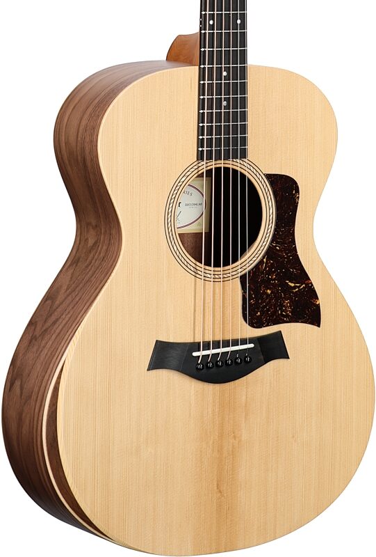 Taylor Academy 12 Grand Concert Acoustic Guitar, Natural, with Gig Bag, Full Left Front