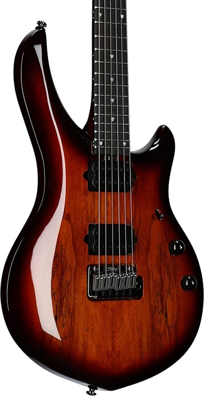 Sterling by Music Man John Petrucci Majesty MAJ200 Electric Guitar (with Gig Bag), Blood Orange, Full Left Front