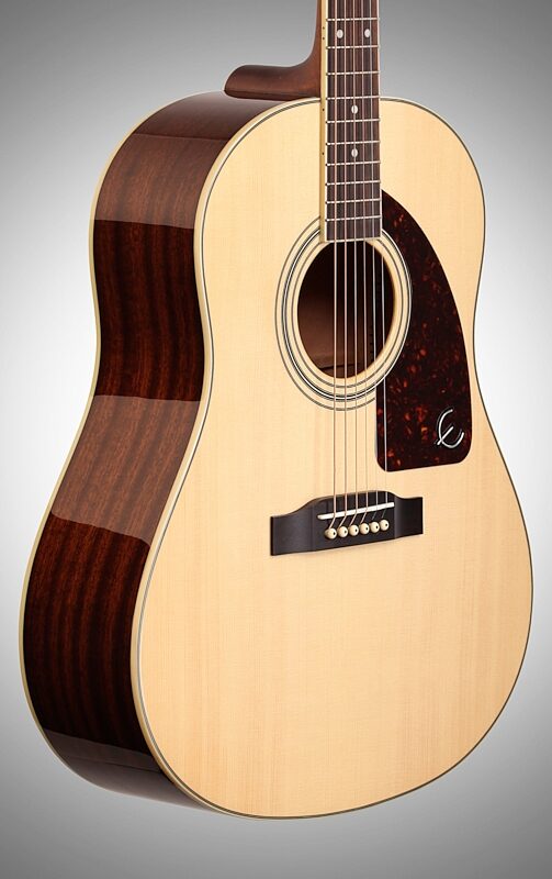Epiphone J45 Studio Solid Top Acoustic Guitar, Natural, Full Left Front