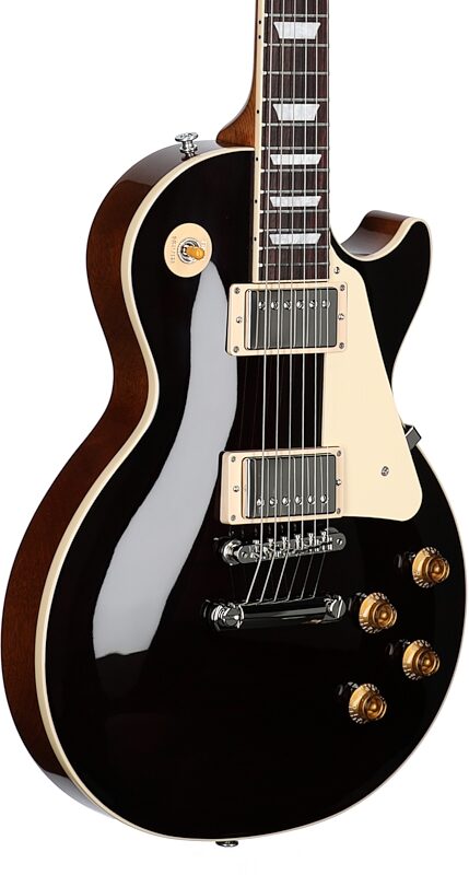 Gibson Les Paul Standard 50s Custom Color Electric Guitar, Figured Top (with Case), Oxblood, Blemished, Full Left Front