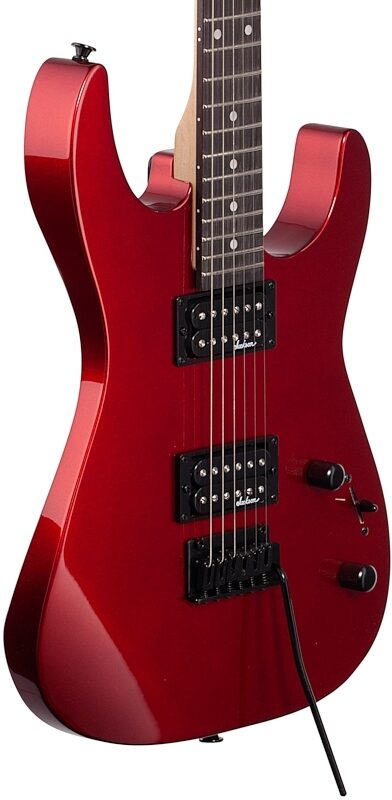 Jackson JS Series Dinky JS11 Electric Guitar, Amaranth Fingerboard, Metallic Red, Full Left Front