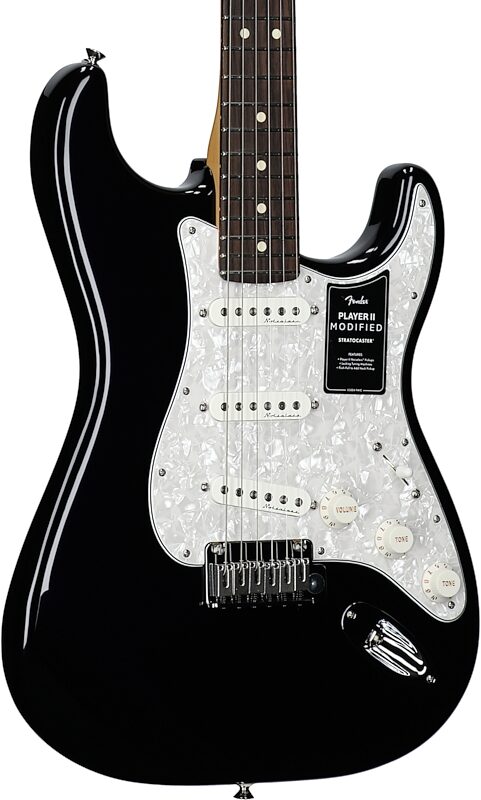 Fender Player II Modified Stratocaster Electric Guitar, Rosewood Fingerboard (with Gig Bag), Dusk, Full Left Front