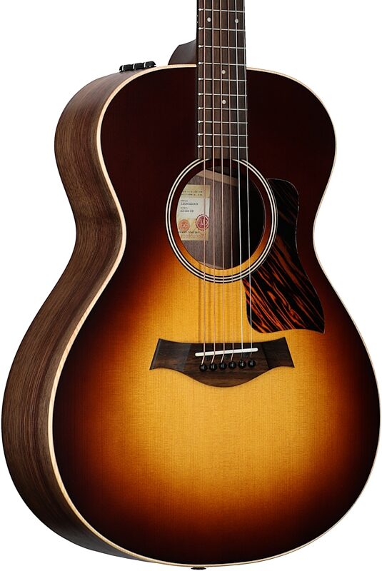 Taylor AD12e-SB American Dream Grand Concert Acoustic-Electric Guitar (with Aerocase), Sunburst, Full Left Front