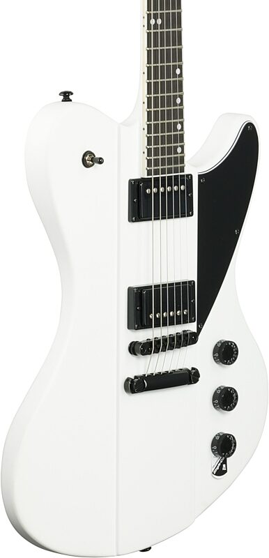 Schecter Ultra Electric Guitar, Satin White, Full Left Front