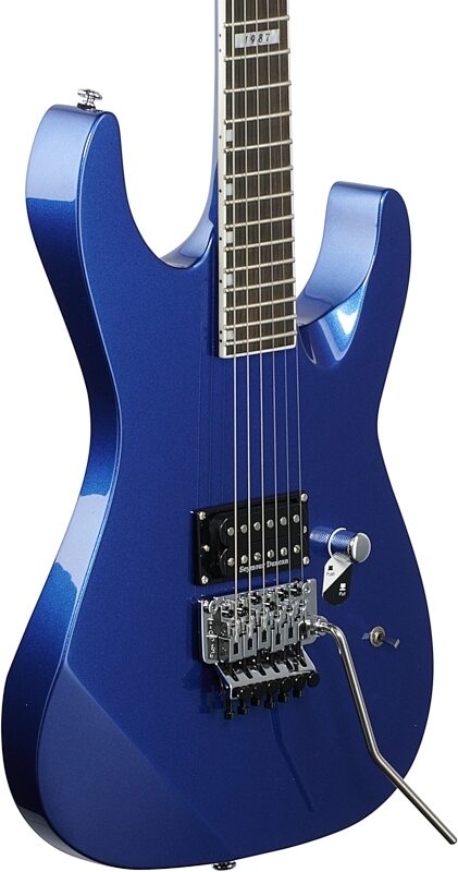 ESP LTD M1 Custom 87 Electric Guitar, Dark Metallic Blue, Full Left Front