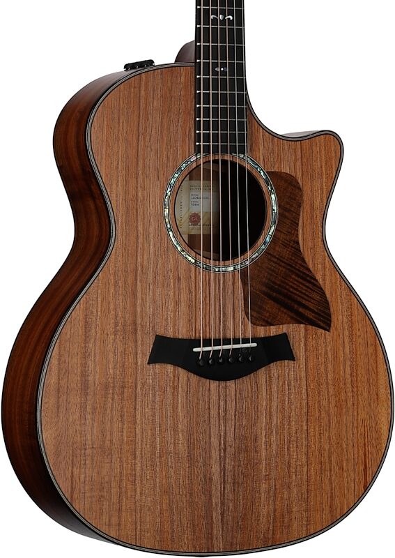 Taylor 724ce Koa Acoustic-Electric Guitar (with Case), New, Full Left Front