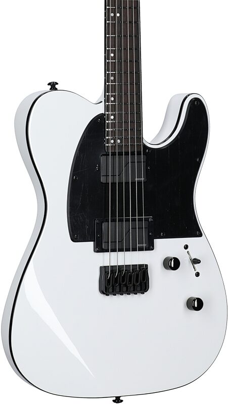 ESP LTD TE-1000 Electric Guitar, Snow White, Full Left Front