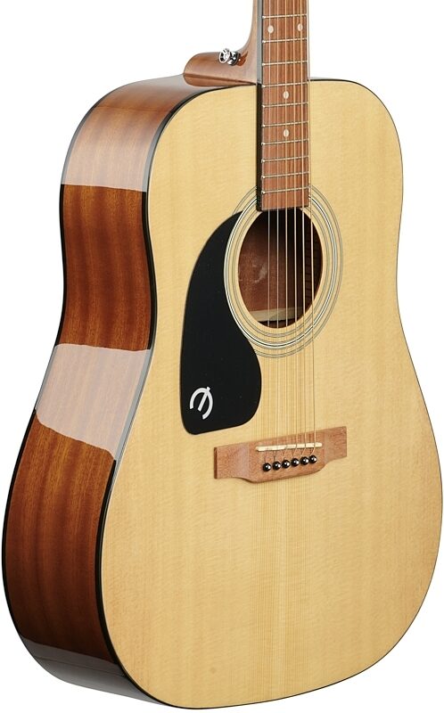 Epiphone DR-100 Songmaker Acoustic Guitar, Left-Handed, Natural, Full Left Front