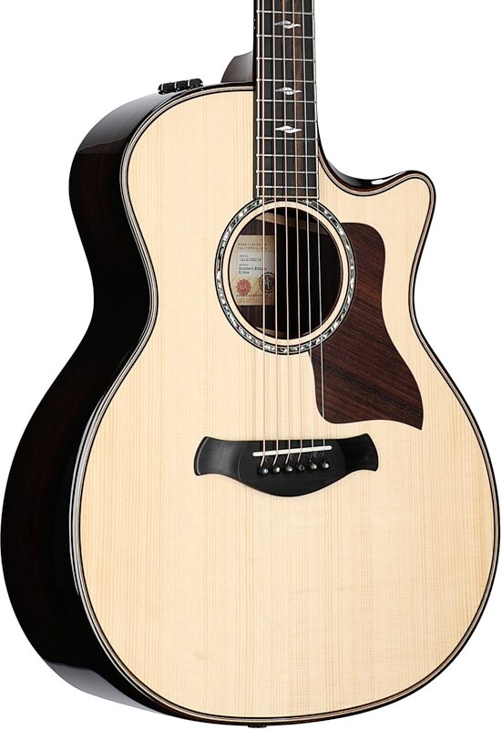 Taylor Builder's Edition 814ce Acoustic-Electric Guitar (with Deluxe Hardshell Case), New, Full Left Front