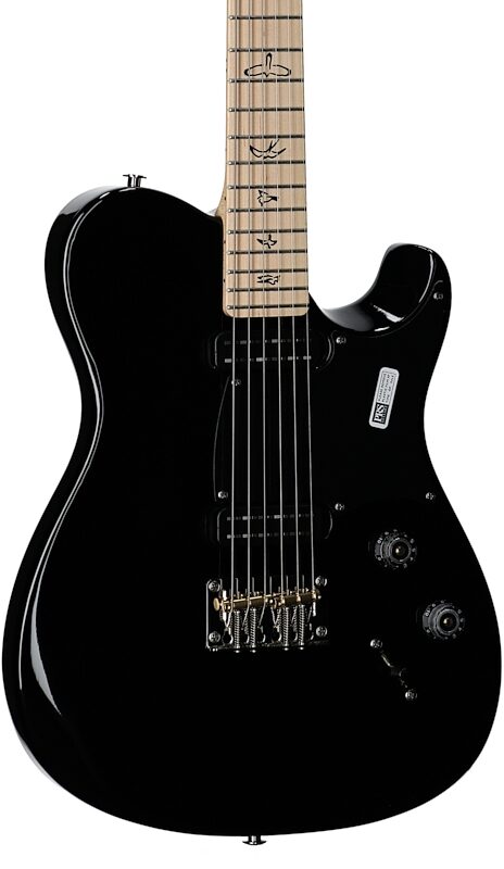 PRS Paul Reed Smith NF 53 Electric Guitar (with Gig Bag), Black, Full Left Front
