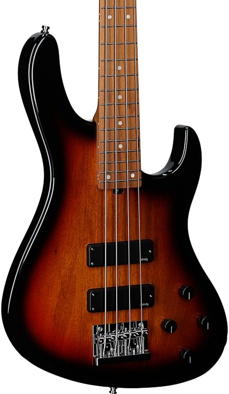 Sadowsky MetroExpress MS4 Modern Electric Bass, with Maple Fingerboard, Sunburst, Full Left Front