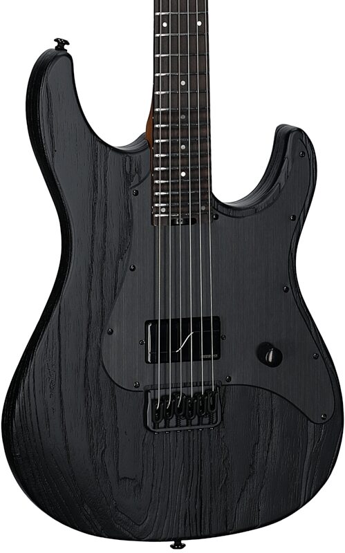 ESP LTD Deluxe SN-1 HT Electric Guitar, Black Blast, Full Left Front