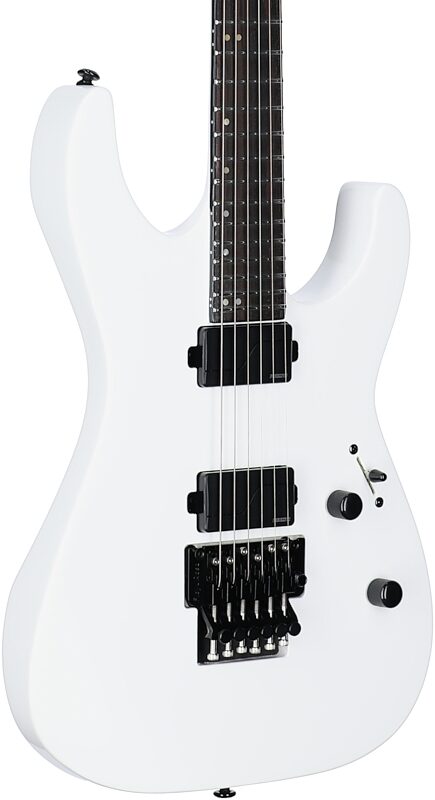 ESP LTD M1000 Electric Guitar, Snow White, Full Left Front