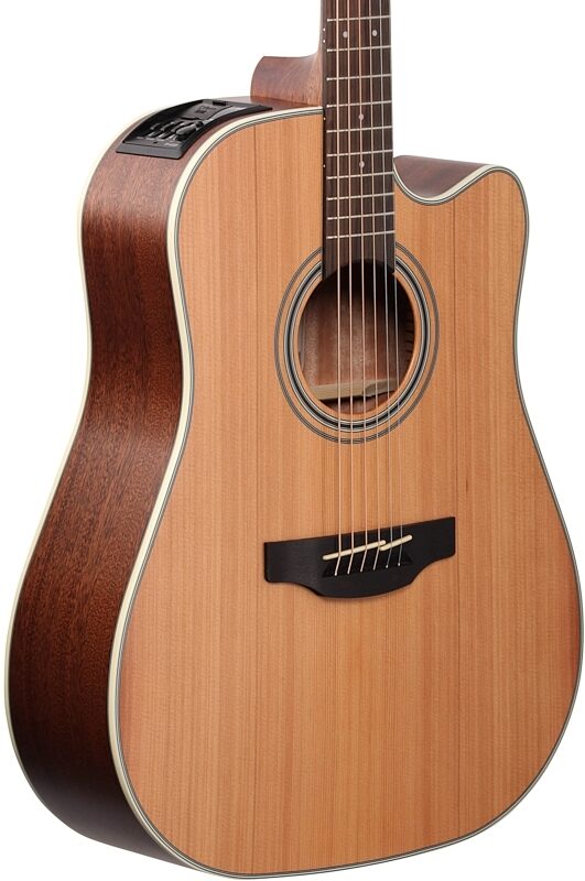 Takamine GD20CE Acoustic-Electric Guitar, Natural, Full Left Front
