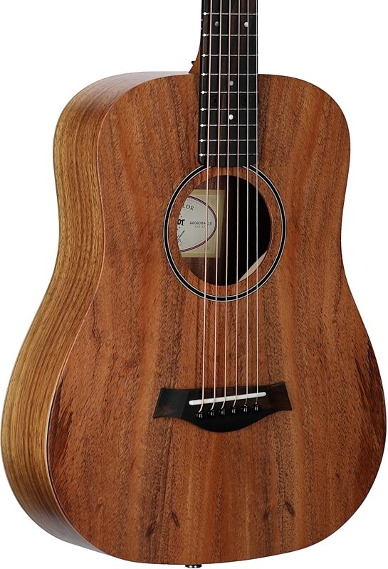 Taylor BT-Koa Baby Taylor Acoustic Guitar (with Gig Bag), New, Full Left Front