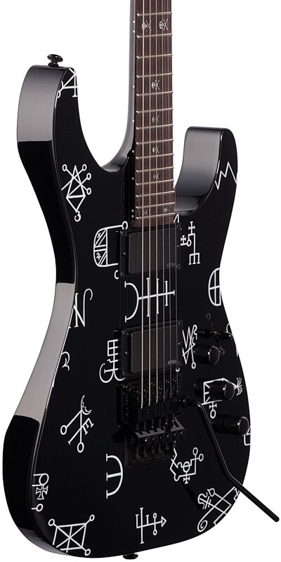 ESP LTD Kirk Hammett Demonology Electric Guitar (with Case), New, Full Left Front