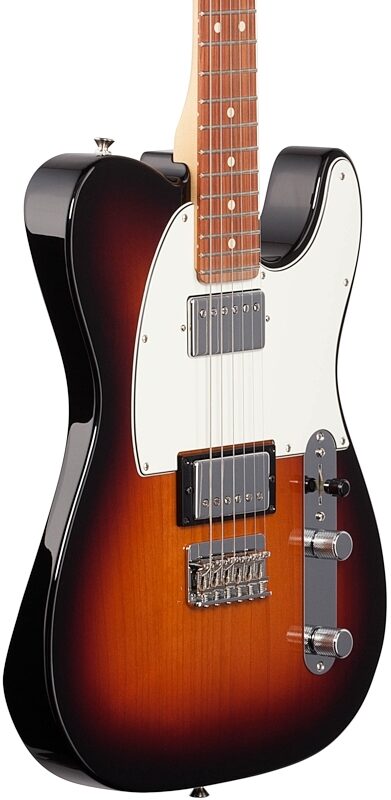 Fender Player Telecaster HH Pau Ferro Electric Guitar, 3-Color Sunburst, Full Left Front