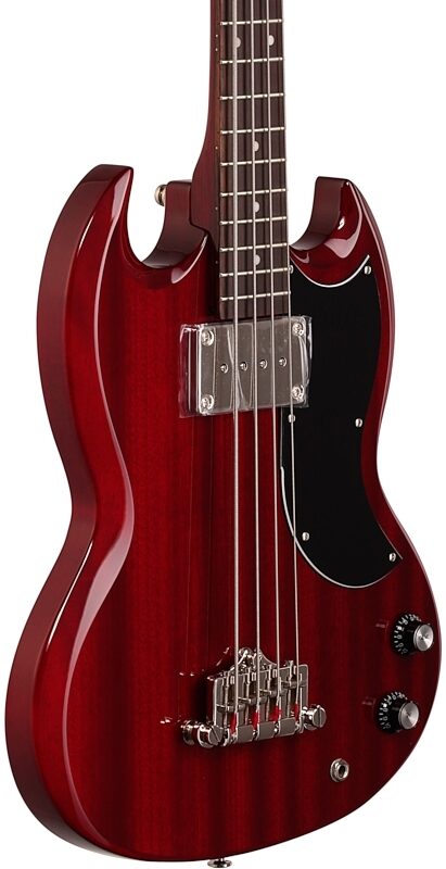 Epiphone SG Electric Bass, Cherry, Full Left Front