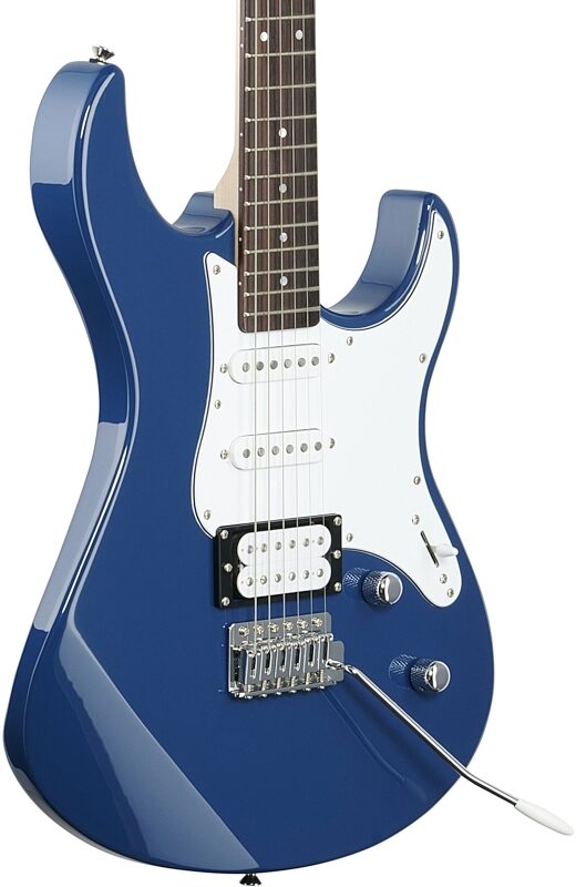 Yamaha PAC112V Pacifica Electric Guitar, United Blue, Full Left Front