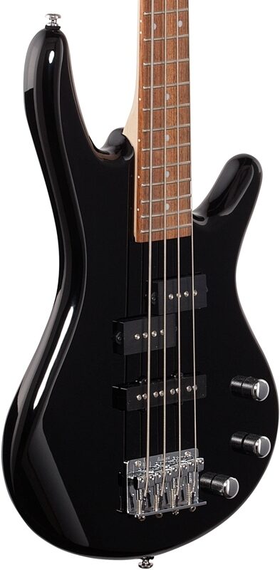 Ibanez GSRM20 Mikro Electric Bass, Black, Full Left Front