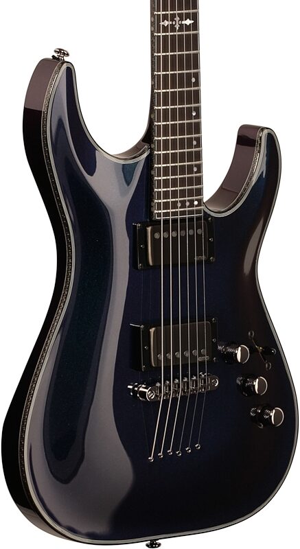 Schecter Hellraiser Hybrid C-1 Electric Guitar, Ultra Violet, Full Left Front
