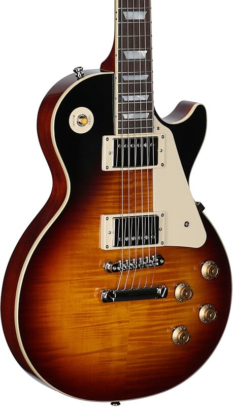 Epiphone Inspired by Gibson Custom 1959 Les Paul Standard Reissue Electric Guitar (with Case), Washed Bourbon, Full Left Front