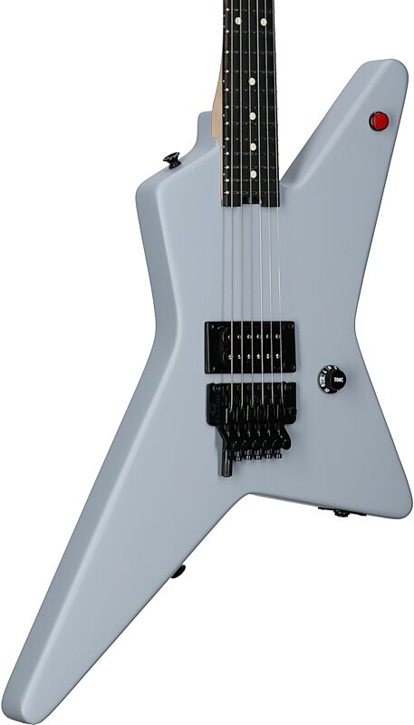 EVH Eddie Van Halen Star Limited Edition Electric Guitar (with Gig Bag), Primer Gray, Full Left Front