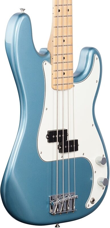 Fender Player Precision Electric Bass, Maple Fingerboard, Tidepool, Full Left Front