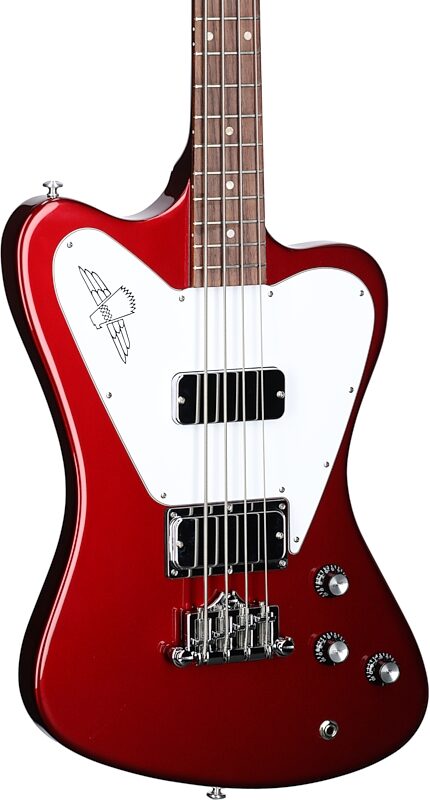 Gibson Non-Reverse Thunderbird Electric Bass (with Case), Sparkling Burgundy, Full Left Front