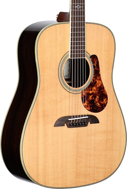 Alvarez MD70EBG Masterworks Bluegrass Dreadnought Acoustic-Electric Guitar, New, Full Left Front