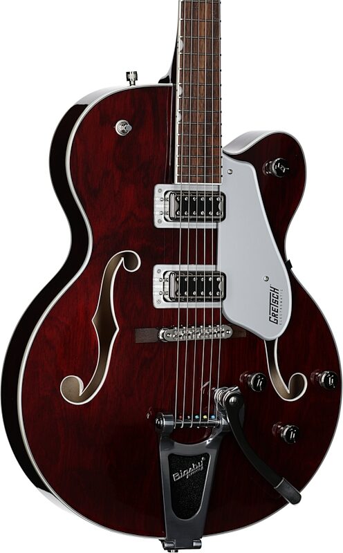 Gretsch G5420T Electromatic Hollowbody Electric Guitar, Walnut, Full Left Front