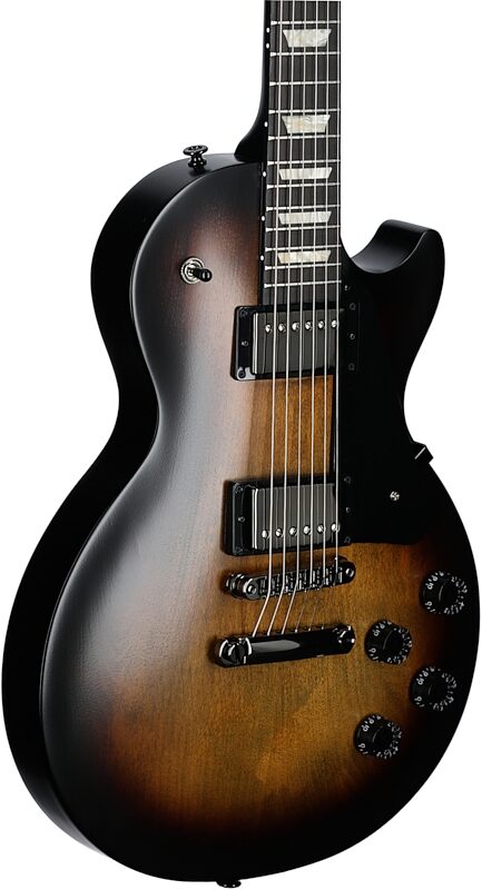 Gibson Les Paul Modern Studio Electric Guitar (with Soft Case), Smokehouse Satin, Full Left Front