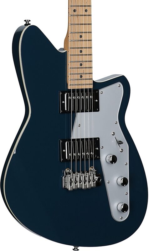 Reverend Jetstream HB Electric Guitar, High Tide Blue, Roasted Maple Fretboard, Full Left Front