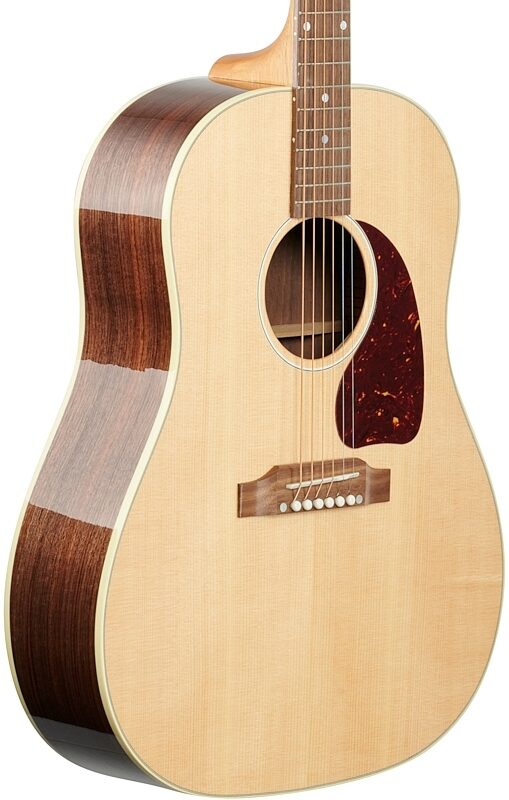 Gibson J-45 Studio Walnut Acoustic-Electric Guitar (with Case), Antique Natural, Full Left Front