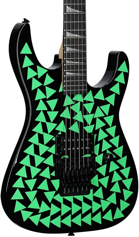 Jackson Limited Edition X Series Dinky DK1A Electric Guitar, Illuminati, Full Left Front