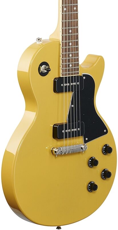 Epiphone Les Paul Special Electric Guitar, TV Yellow, Full Left Front