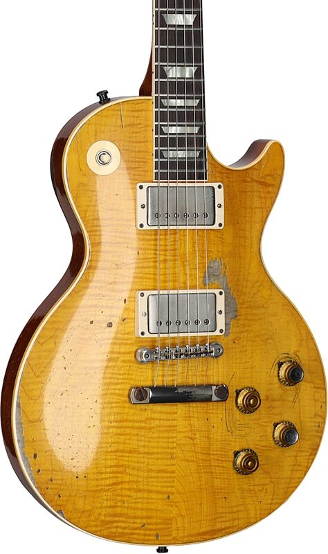 Gibson Custom Kirk Hammett "Greeny" 1959 Les Paul Standard Electric Guitar (with Case), New, Full Left Front