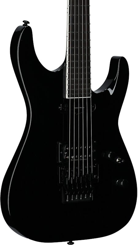 ESP LTD Horizon Custom 87 Electric Guitar, Black, Full Left Front