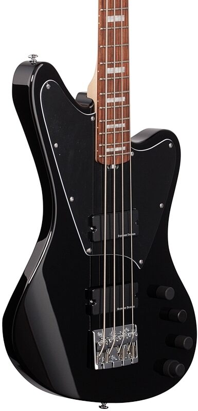 ESP LTD GB-4 Electric Bass, Black, Full Left Front