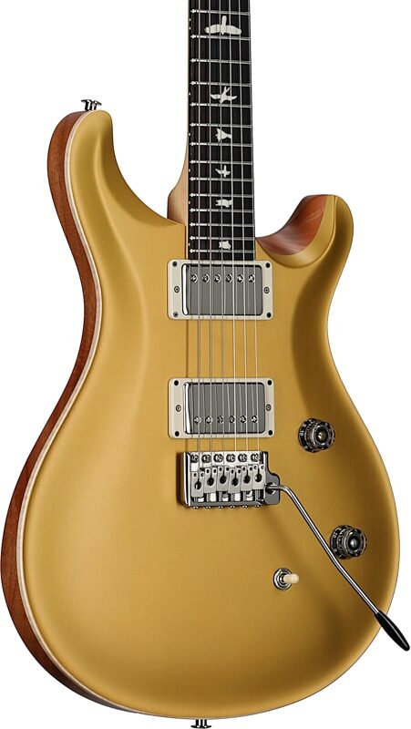 PRS Paul Reed Smith CE24 Electric Guitar (with Gig Bag), Egyptian Gold Metallic, Blemished, Full Left Front