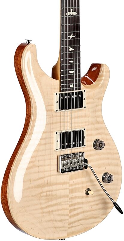 PRS Paul Reed Smith CE24 LTD Natural Flame Maple Electric Guitar (with Gig Bag), New, Full Left Front