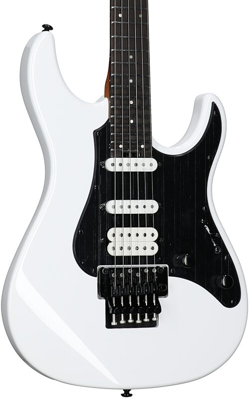 ESP LTD SN-1000FR Snow White Electric Guitar, Snow White, Full Left Front