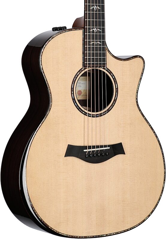 Taylor 914ceV Grand Auditorium Acoustic-Electric Guitar (with Case), New, Full Left Front
