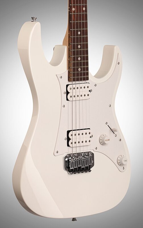 Ibanez GRX20W Electric Guitar, White, Full Left Front