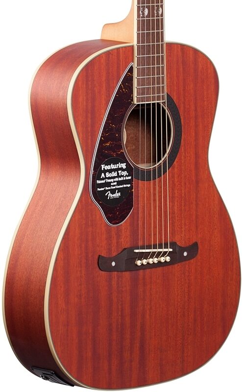 Fender Tim Armstrong Hellcat Acoustic-Electric Guitar, Left-Handed, New, Full Left Front