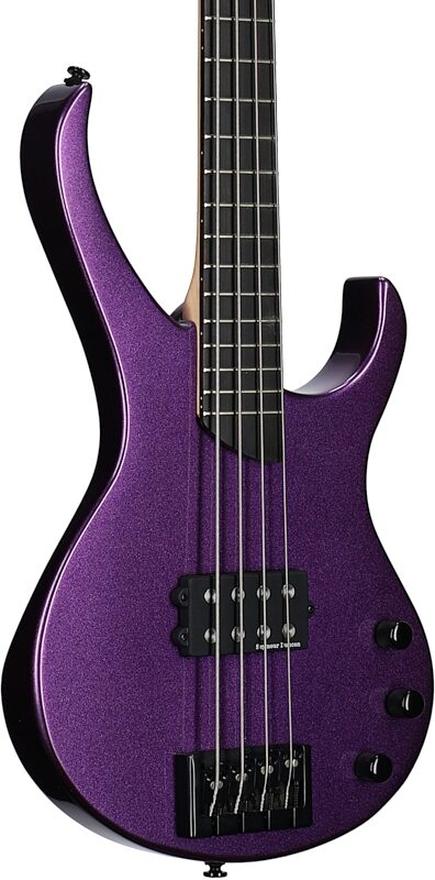 Kramer Disciple D1 Modern Collection Electric Bass, Thundercracker Purple, Full Left Front