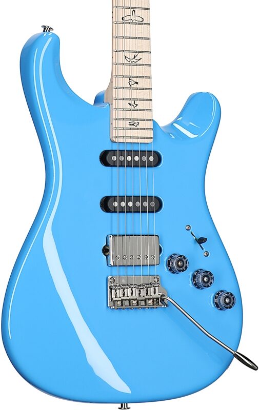 PRS Paul Reed Smith Fiore Electric Guitar (with Gig Bag), Larkspur, Full Left Front